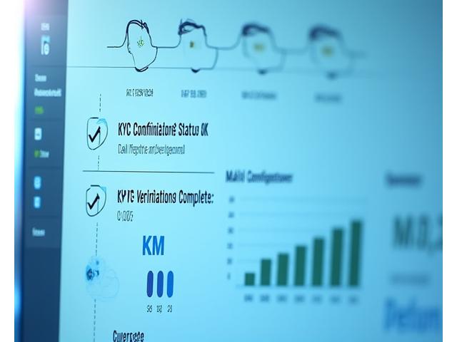 Clean financial compliance dashboard with green checkmarks indicating regulatory adherence and audit trail status.