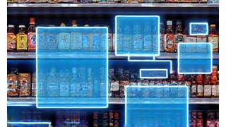 AI recognizing products on a retail shelf