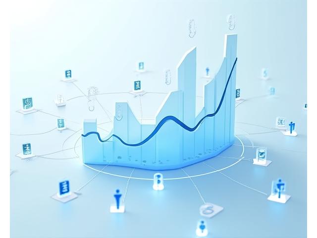 Financial data points forming a credit score graph, with alternative data sources creatively integrated into the visualization.